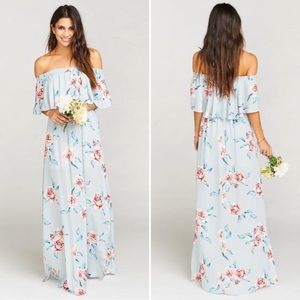 Show Me Your Mumu Floral Hacienda Maxi Dress